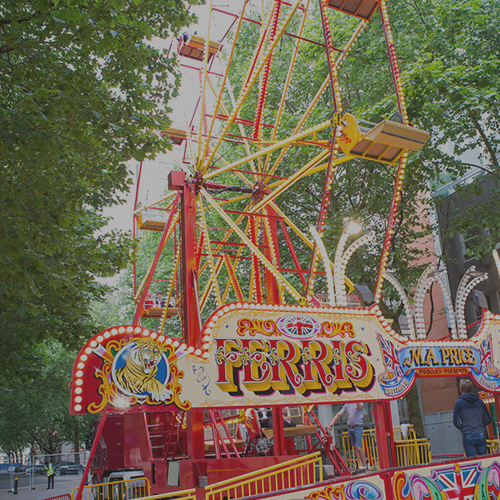 Photo of a ferris wheel